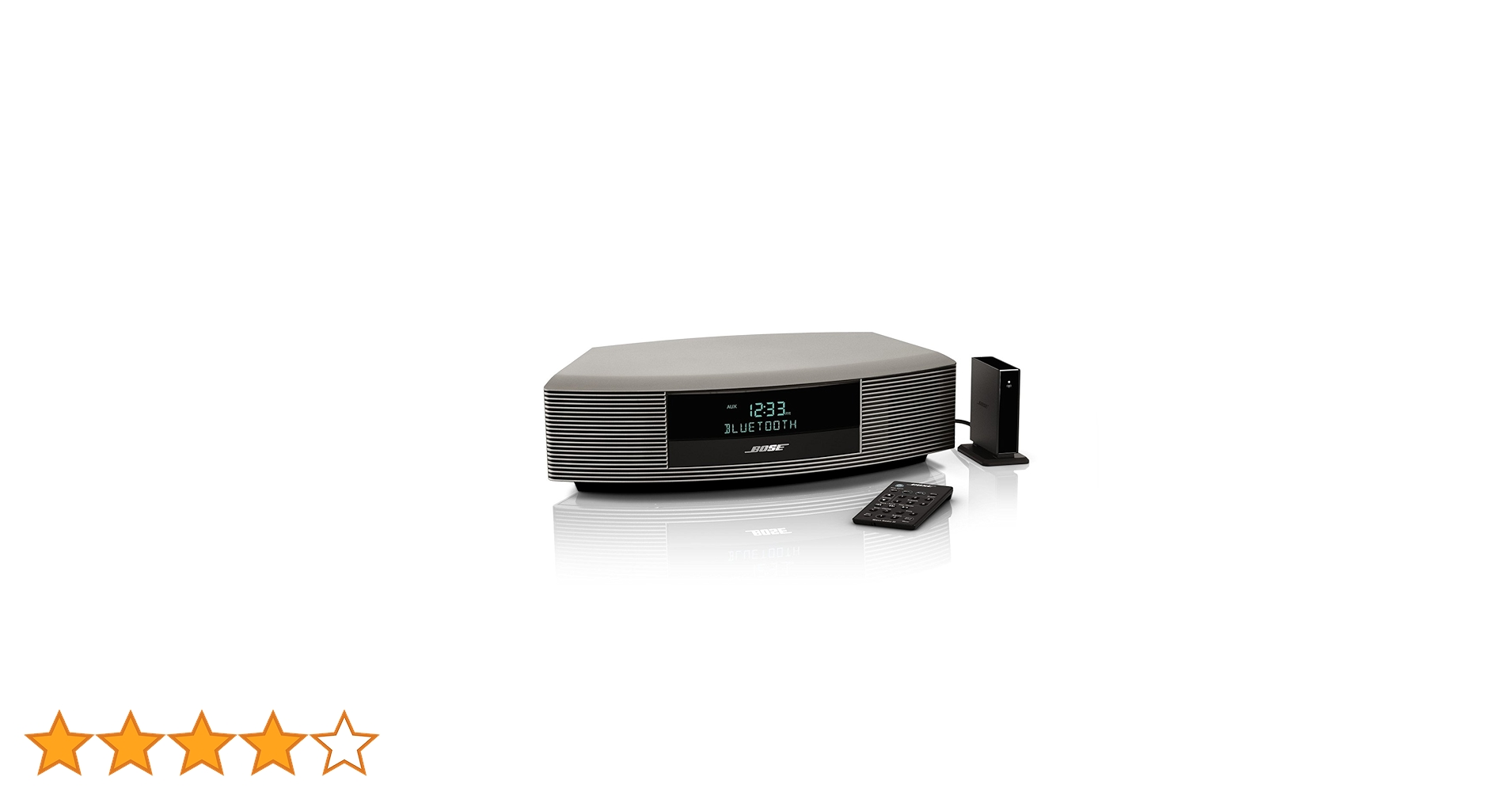 BOSE Wave Music SystemIII BlueToothアダプタ付 Bose Wave Radio III Bluetooth bundle Titanium Silver